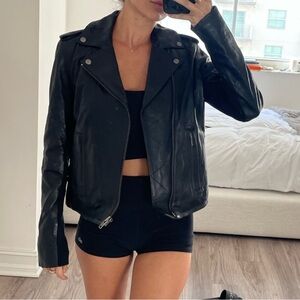 The Kooples Genuine Leather Jacket like new